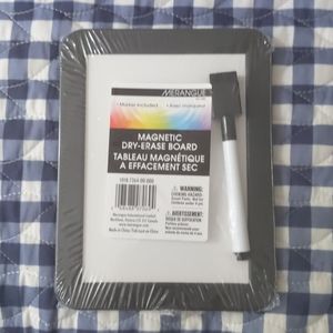 Magnetic dry erase board-